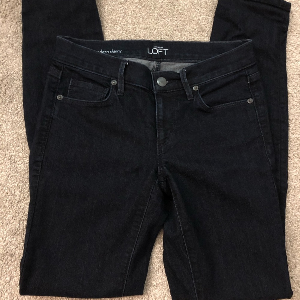 Ann Taylor Loft Modern Skinny Jeans Size 2 26